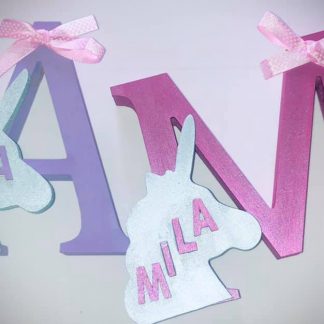 Decorated MDF Letters