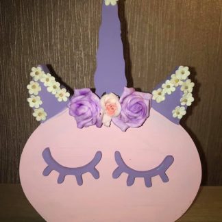 Pink Standing Unicorn